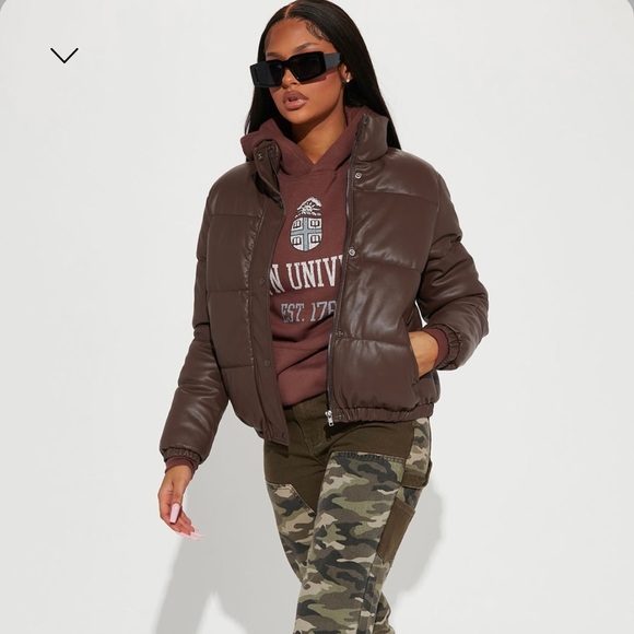 Leather jacket from fashion Nova - Picture 2 of 5